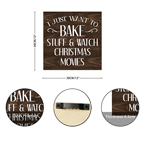 Panneau en bois Let It Snow le cadeau idéal pour les amoureux de Noël