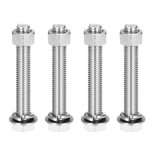 Image of Awclub M10 x 70mm 304 Stainless Steel Bolts and Nuts Assortment Kit 4 Sets