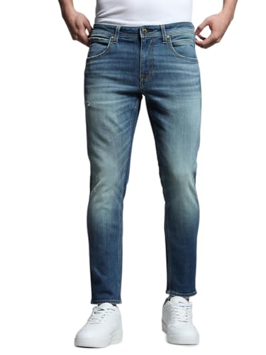 Image of Jack & Jones Men's Slim Fit Jeans | Low Rise | Jeans for Men