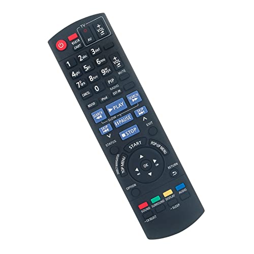 VINABTY N2QAKB000090 Replacement Remote Control Compatible with PANASONIC DVD Home Theatre Remote SC-BT230 SCBT230EB-K SCBT735EB-K SC-BTT350 SCBT230 SCBT735EBK SB-HF730 SB-HF230 SB-HW330 SB-HW480 - Image 2