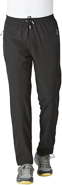 Rdruko Men's Casual Pants Lightweight Quick Dry Hiking Running Workout Outdoor Sports Sweat Pants