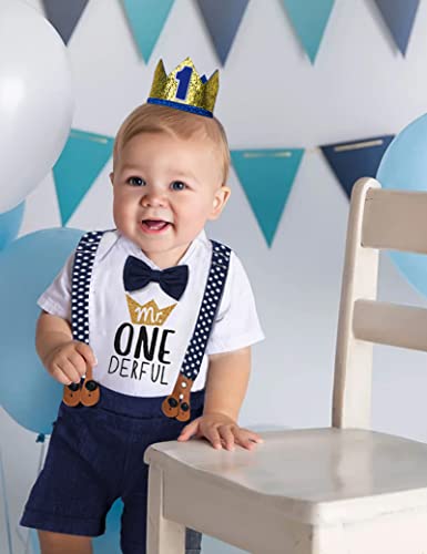 Image of Newborn Baby Boy Clothes Hipster Bowtie Strap Long Sleeve Bodysuit +Moustache Pants+Hat 3Pcs Outfits Set Newborn