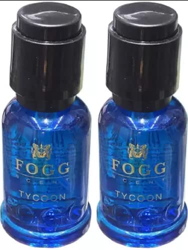 FOGG Men & Women Fresh Scent Tycoon 30Mlx2 Body Spray - & (60 Ml, Pack Of 2)