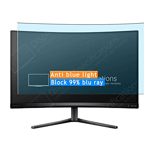 Vaxson 2 Stück Anti Blaulicht Schutzfolie, kompatibel mit Philips Evnia 5000 27M2C5500W 00 01 27" Monitor, Displayschutzfolie TPU Folie Bildschirmschutz [nicht Panzerglas ]