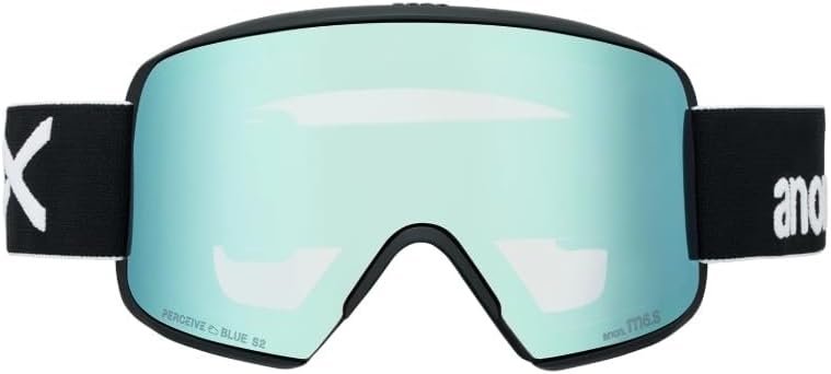 Burton Anon M6S Snow Goggles + Bonus Lens + MFI Face Mask + Case (Low Bridge Fit)