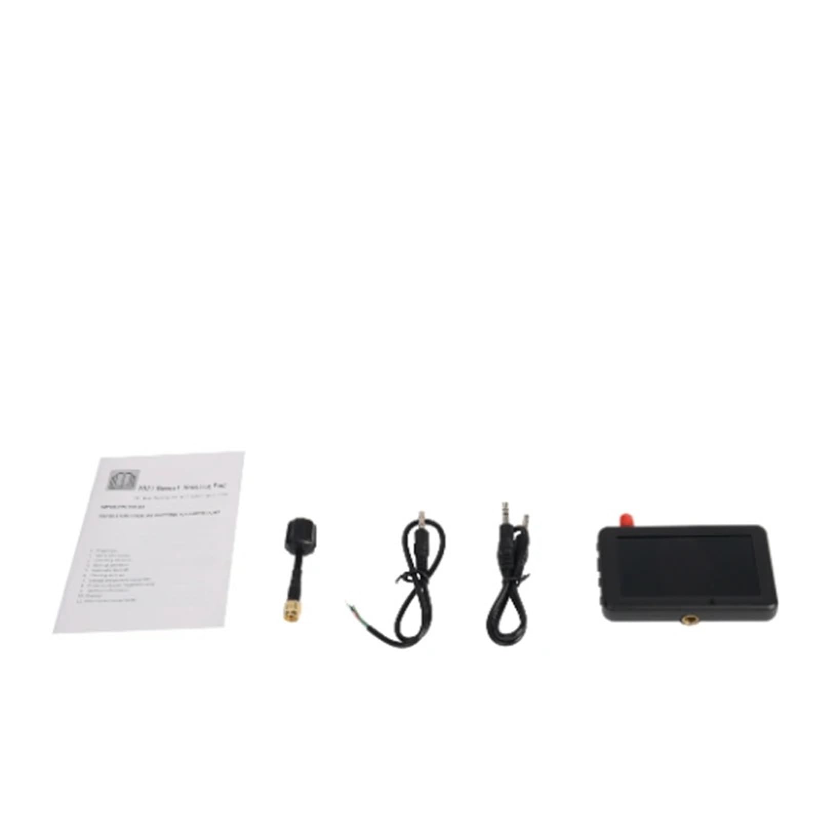 Monitor FPV Da 3 Pollici E 40 Canali - Display Portatile Compatto Con Ricerca Automatica Della Frequenza E Batteria Ricaricabile (risoluzione 480x320)