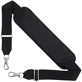 [NEXARY] 高強度 ショルダーベルト ステンレス (ストレート ブラック)