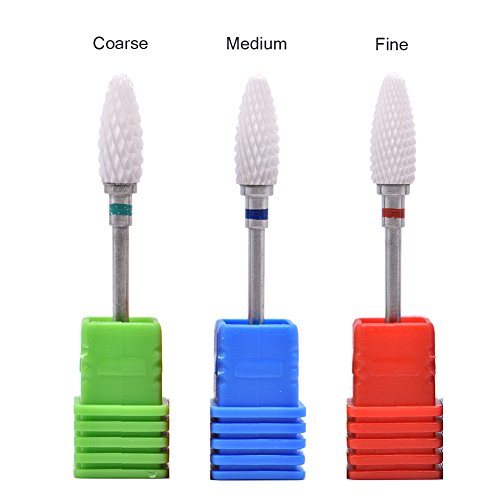 Set de Puntas de Cerámica para Torno de Uñas 3/32" miniatura 4