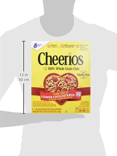 American Standart Cheerios Gluten-Free Cerea No Artificial Flavors, 40.7 Ounce (Pack Of 2) #TOP4