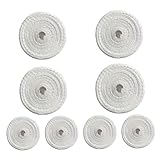 ABOOFAN 8 Uds Rollo Char Siew Cuerda Trenzada Hilo De Algodón Elástico Cerdo Desmenuzado