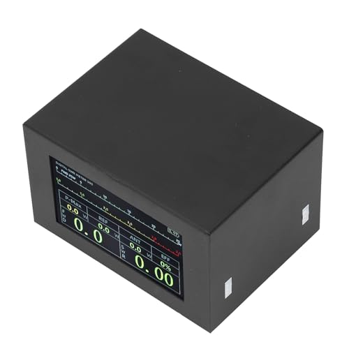 Digital Power SWR Meter, UHF Interface 1.8?54Mhz 0.5?200W 1?99.9 Power Standing Wavemeter, 4000mAh Rechargeable Battery, Alarm Function, for Ham Radio Communication