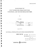 thyratron 2d21  Development of high temperature ceramic rectifiers, thyratrons, and voltage regulator tubes final report, jun. 26, 1963 - oct. 7, 1964 (English Edition)