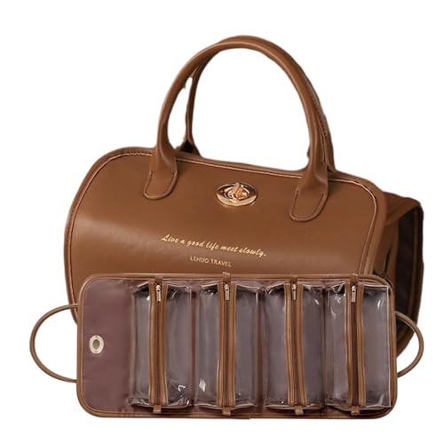 Pochette de maquillage imperméable pour éviter les fuites dans la valise