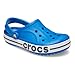 Crocs Unisex-Adult Bayaband Clogs, Bright Cobalt/Slate Grey, 10 Men/12 Women