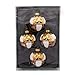 Kurt Adler Nutcracker Design Glass Ball Ornament, 65mm, Set of 4