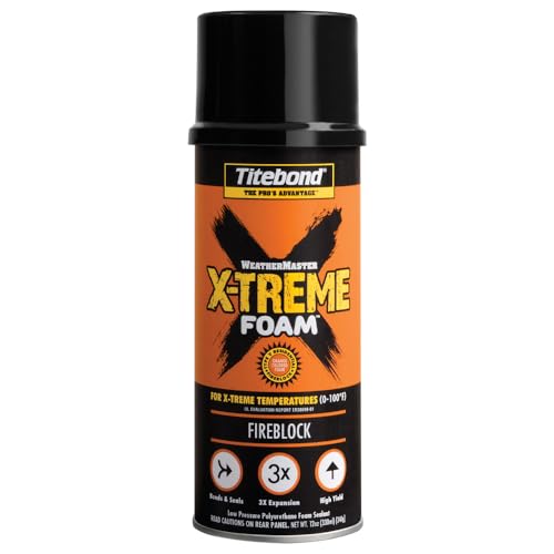 Titebond X-TREME Fireblock espuma de poliuretano 12 Oz miniatura 1