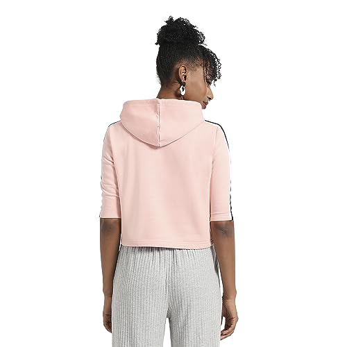 Image of Campus Sutra Women Cotton Hooded Neck Sweatshirt