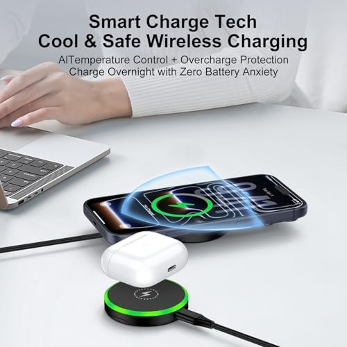 25W Magnetic Wireless Charger Magsafe Charger for Samsung S26 Ultra/S26Plus — view 6
