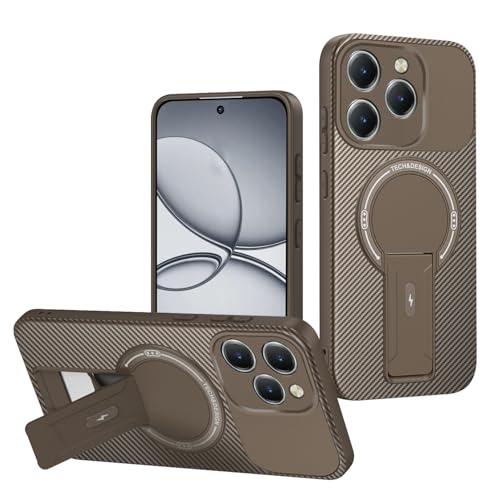 �Ή��@�� for Redmi Note 14 5G ���C�z���X�^���h 2-in-1�yTPU+PC�z�J�����ی�X�^���h �ϐk�P�[�X Brown