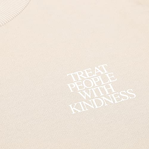 Image of Hubberholme Women's Winter Wear Cotton Blend Quote Print Crew Neck Sweatshirt