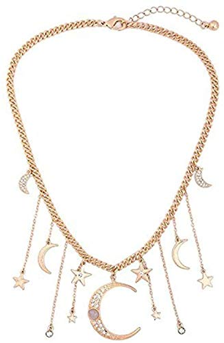 Preisvergleich Produktbild CKAWM Halskette Persönlichkeit Xingyue Quaste Halskette Frauen Retro Pullover Kette