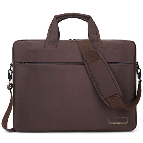 BRINCH Laptop Bag 15.6 Inch Lightweight Messenger Bag Shoulder Case Slim Business Briefcase