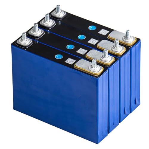 Image of Pack of 4-3.2V 50Ah LiFePO4 Cells Lithium Battery Iron Phosphate Deep Cycle Battery, Power Supply for RV, Boat, Golf Cart, Motor, UPS, Fish Finder, Lawn Mower, Off Grid, Solar Systems, etc.