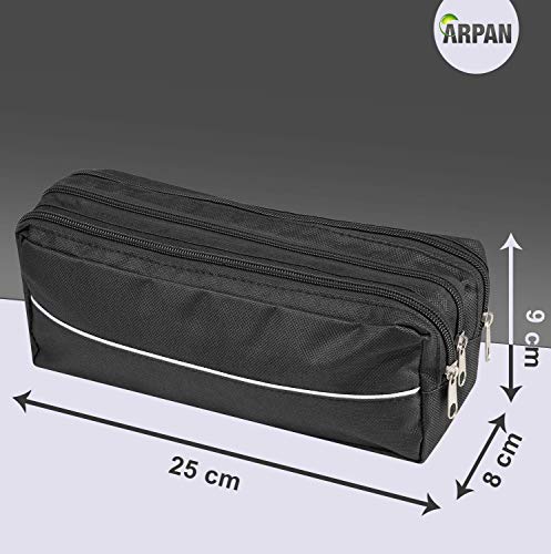 Arpan - Astuccio rettangolare con tripla tasca e