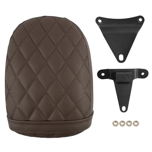 Asiento motocicleta de cuero grueso para Rebel CMX 1100; confort premium para piloto y pasajero