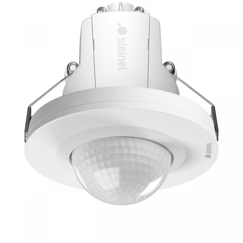 STEINEL Rilevatore di movimento e rilevatore di presenza da incasso a soffitto PD-24 ECO COM1 – bianco (087852)