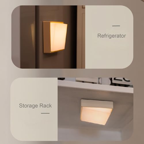 Lámpara nocturna magnética recargable USB con luz cálida miniatura 7