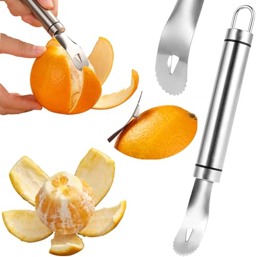 GZMAISULEE Orangenschäler aus Edelstahl, einfaches und...