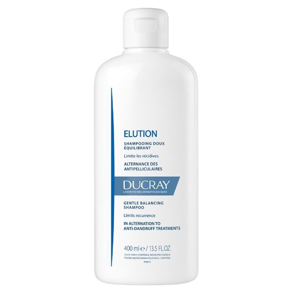 Ducray Elution Rebalancing Shampoo 400ml, 400 ml (Pack of 1)
