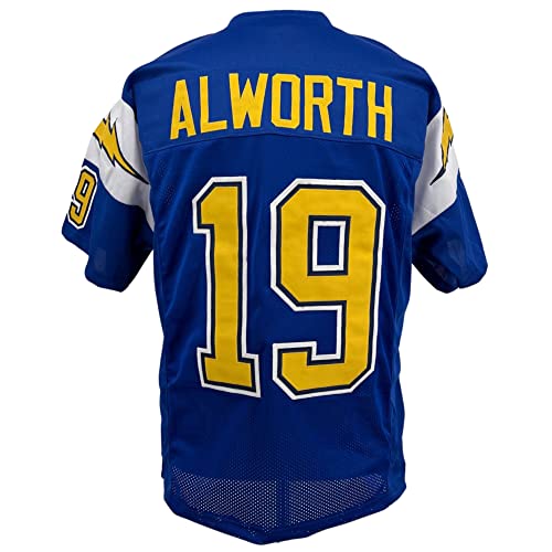 Lance Alworth Jersey Royal Blue San Diego | Unisex Adult Sizes S-5XL Unsigned Custom Sewn Stitched