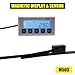 High Accuracy Linear Scale Encoder M503 Magnetic Scale DRO Display Integrated Embedded Magnet Measurement System Magnetic Tape With Stain Belt Profile Woodworking for Lathe Machine Milling Machine DRO