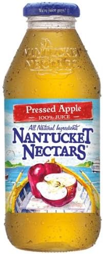 Nantucket Nectars Pressed Apple 16 Oz. (12 Pack Case)