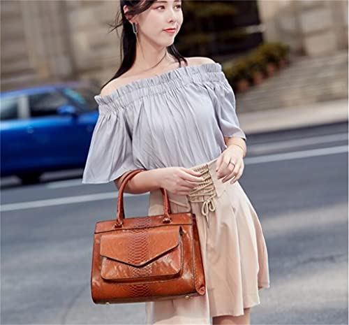 Bolso bandolera estilo europeo y americano para mujer, bolso de mano (color: A, tamaño: 30 cm x 14 cm x 25 cm)