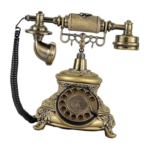 Teléfono vintage de estilo antiguo con diseño europeo de alta durabilidad 4