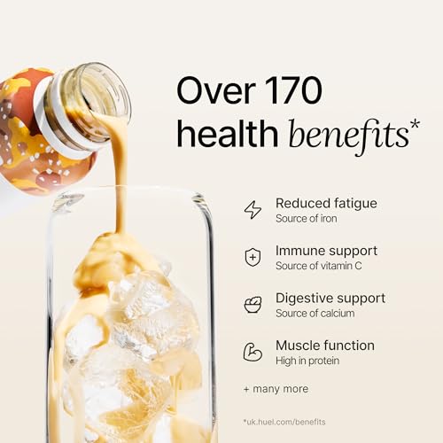 Huel Ready-to-drink Meal, Salted Caramel Protein Drink, 8 x 500ml Bottles, Protein Shakes, Pre-Portioned Meal, 20g of Protein per Bottle, Rich in Essential Vitamins, Minerals, Meal Replacement Shake - Image 5