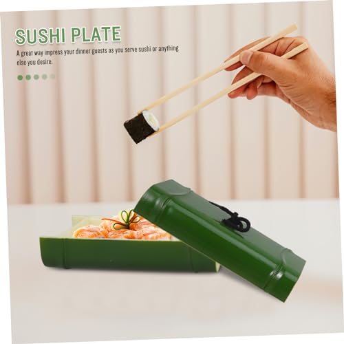 Plato para Sushi estilo Japonés de Plástico Luxshiny miniatura 6