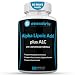 Alpha Lipoic Acid Plus Acetyl L-Carnitine Antioxidant Supplement ALA ALC for Healthy Brain Function & Muscle Strength, Focus, Memory & Cognitive Function for Women & Men - 60 Capsules by Neonutrix
