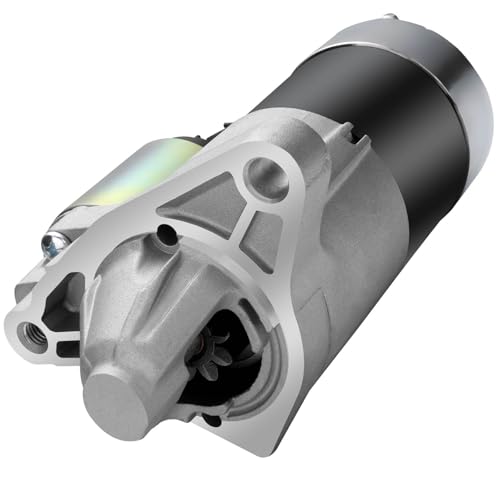 Image of SCITOO Starter Motor SMT0107 17754 for Jeep Auto and Light TruckGrand Cherokee 1999 2000 2001 2002 4.7L(285) V8 ‎12 Volt CW 8-Tooth Pinion