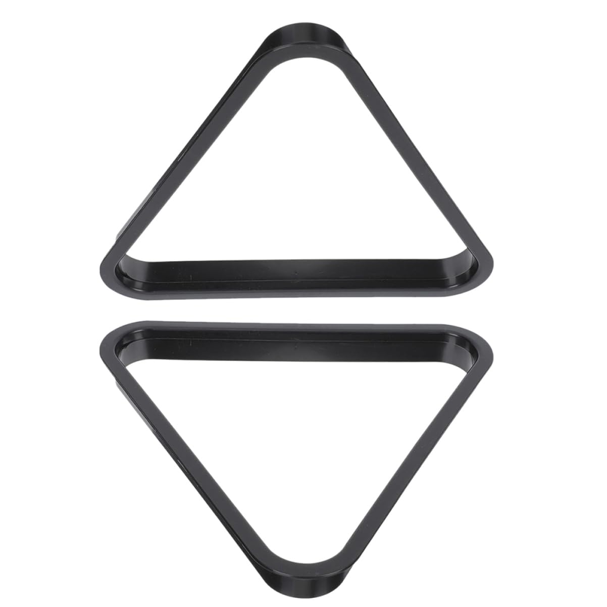 BESPORTBLE 1set Billiard Ball Rack Triangle Pool Table Holder for Beginner Friendly Billiard Accessory Enhances Gaming Experience Sleek Design for Balls 2pcs