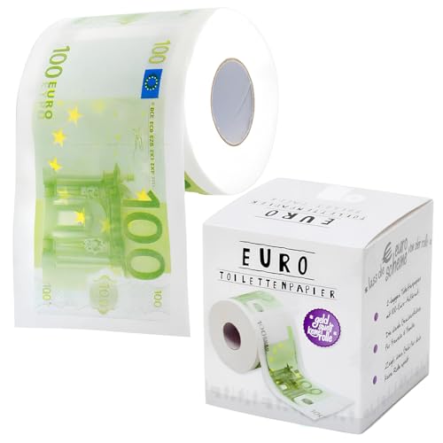 Papier hygiénique Boîte cadeau nouveauté papier hygiénique (Euro)