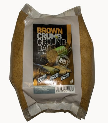 Bait Masters Brown Crumb 1kg Fishing Bait