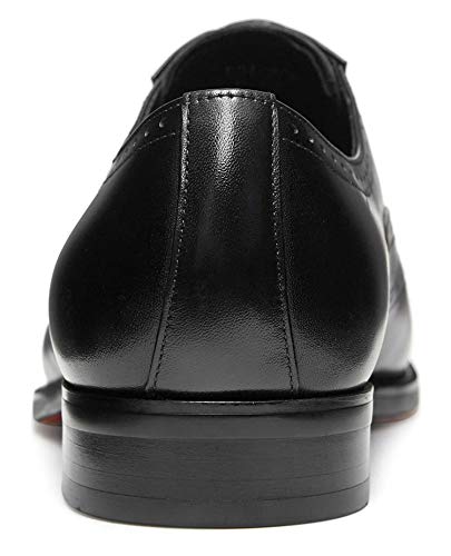 Image of Men's Dress Shoes Brogue Oxford Leather Elastic