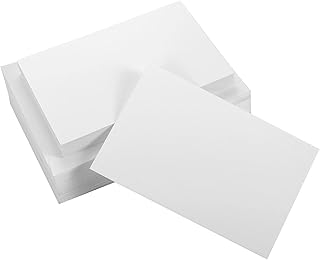 100 Sheet Blank Watercolor Cards with Envelopes, 140 LB / 300 GSM Heavyweight White Blank Cards 5 x 7 Inch Watercolor Cardstock Paper Bulk for Painting Invitation Greeting Art Supply