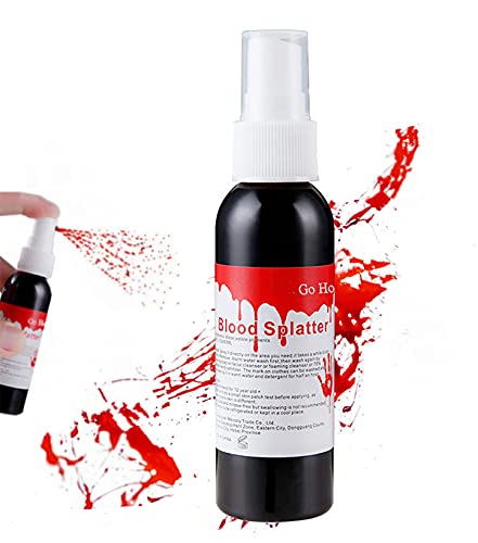 Go Ho Fake Blood Makeup Spray 2.1Oz…