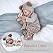 BABESIDE Lifelike Reborn Baby Dolls - 17Inch Soft Vinyl Realistic-Newborn Baby Dolls Poseable Real Life Baby Doll Boy with Gift Box for 3+ Years Olds