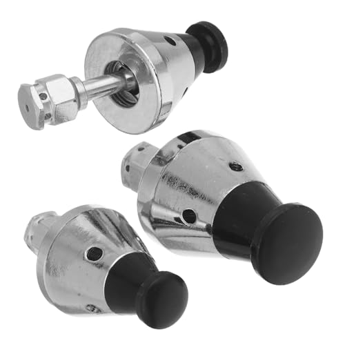 Cabilock 3 Sets Pressure Cooker Safety Relief Valve and Steam Release Rod Material Compatible with Electric and Manual Cookers